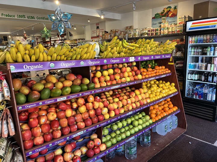 Big Selection of Organic Fruit :-)